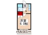 第２昭栄マンション 1Kの間取り