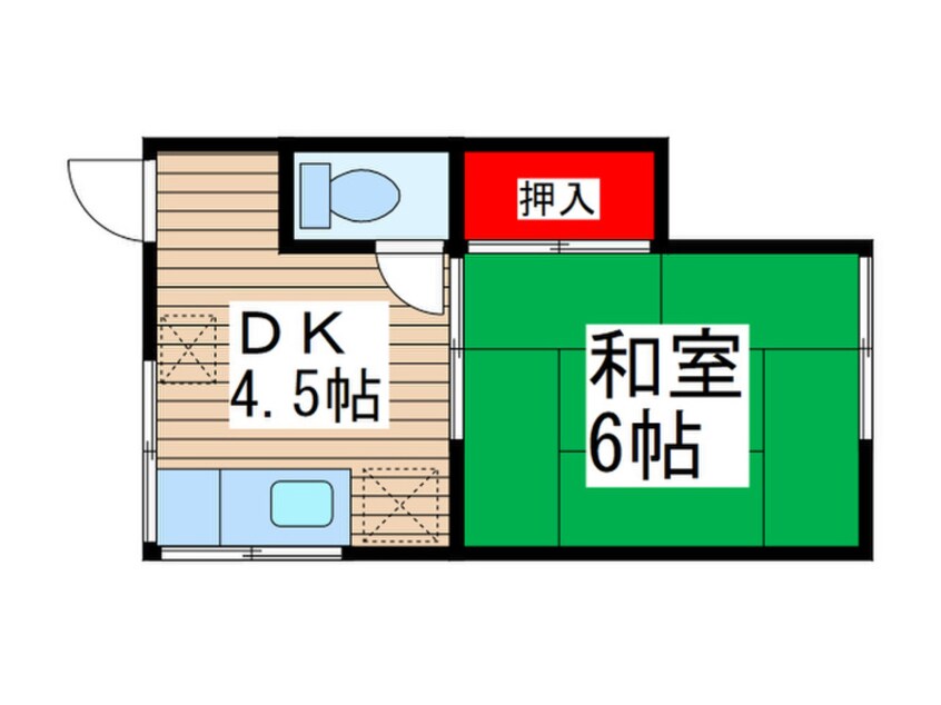 間取図 ひかり荘