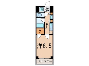 間取図 ルーブル泉岳寺前