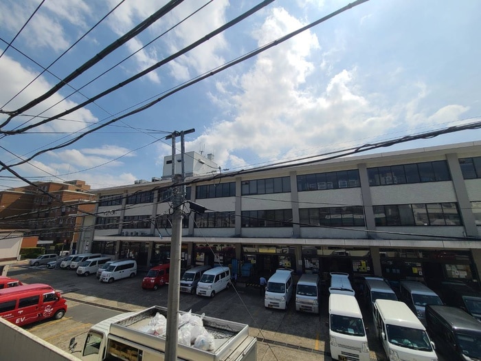 室内からの展望 みのさハイツ