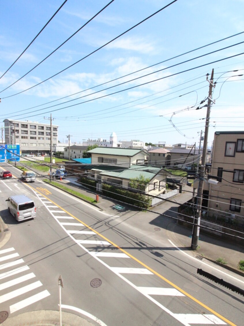 室内からの展望 今福ビル