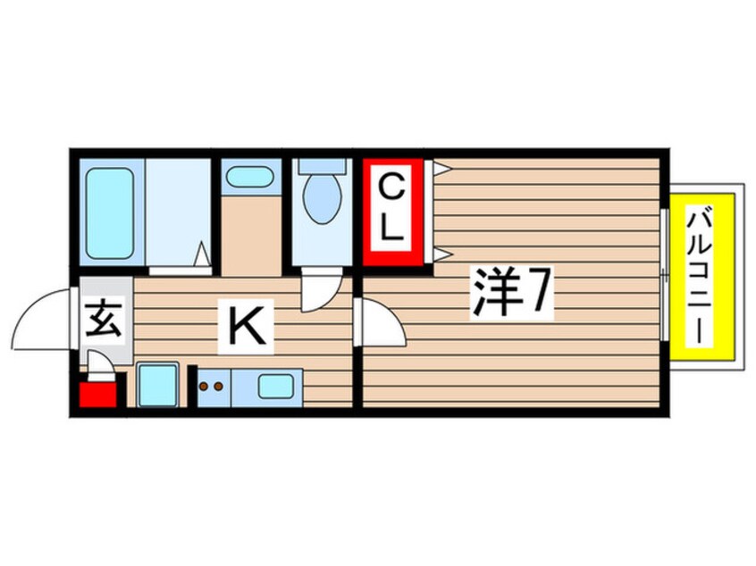 間取図 ヴィラ・フィオーレ