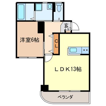 間取図 ナカムラビルヂング