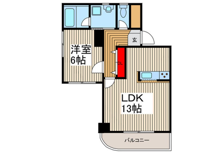 間取図 ナカムラビルヂング