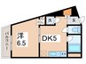 ＡＷＡビル 1DKの間取り