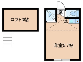 間取図 ユナイト小机マイネルリーチ