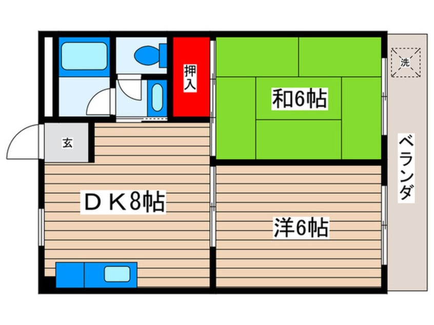 間取図 メゾン・サヨネ