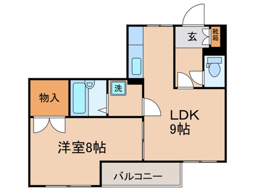 間取図 ドルフ平間