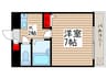 グレイス青山 1Kの間取り
