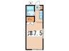 グリーン　シティー 1Rの間取り