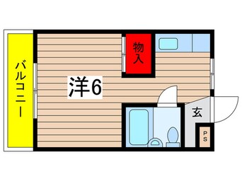 間取図 大蔵台ハイツ