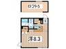 イ－コモン 1Rの間取り