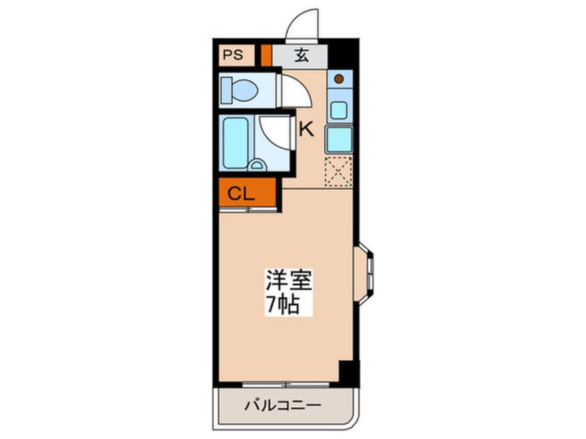 間取図 ユニットＦ