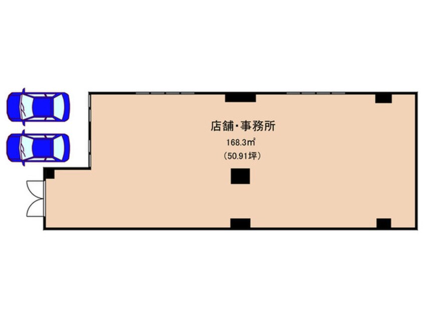 間取図 ＹＡＳＵＩビル第14