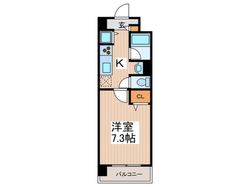 間取図 ヴェルドミール荻窪