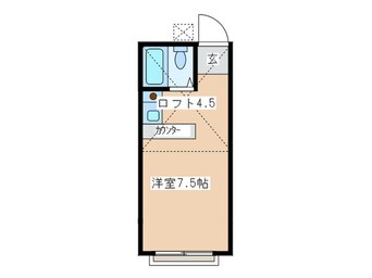 間取図 パレスタカラ