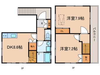 間取図 ハイネス和泉