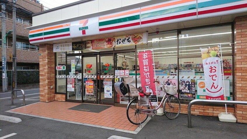 セブンイレブン 小平一橋学園駅前店(コンビニ)まで450m テオピレス