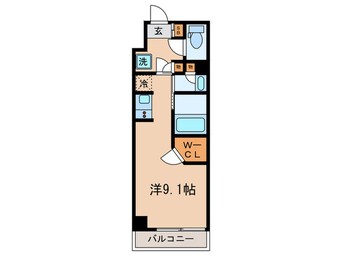 間取図 レジディア御茶ノ水Ⅲ