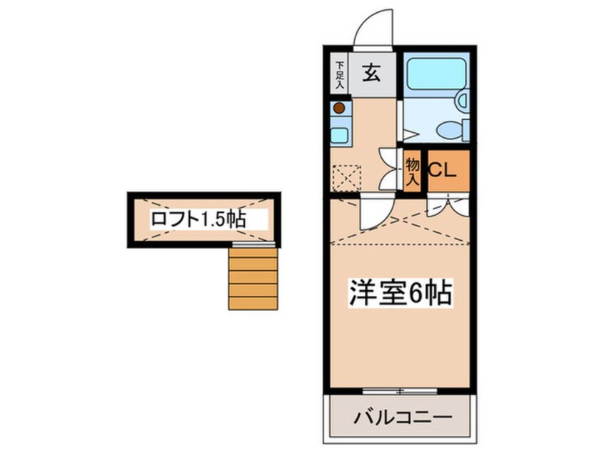 間取図 ハイツラビット