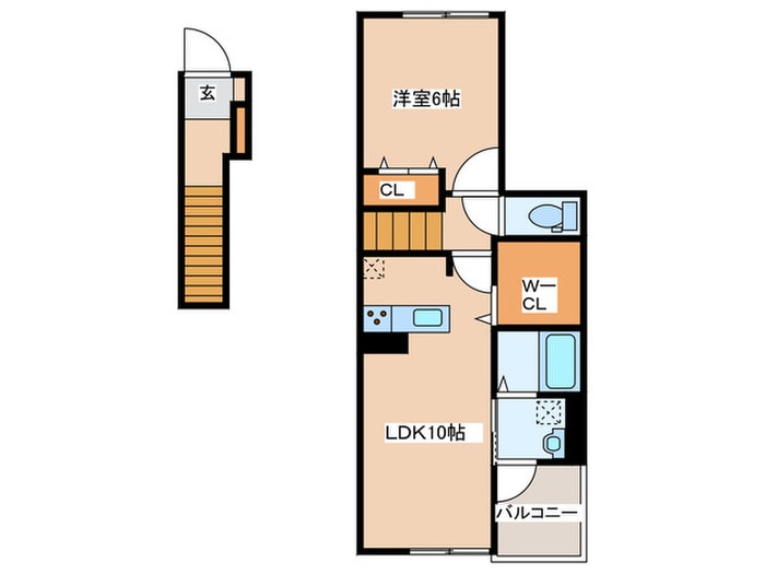 間取り図 グローブ　タカ