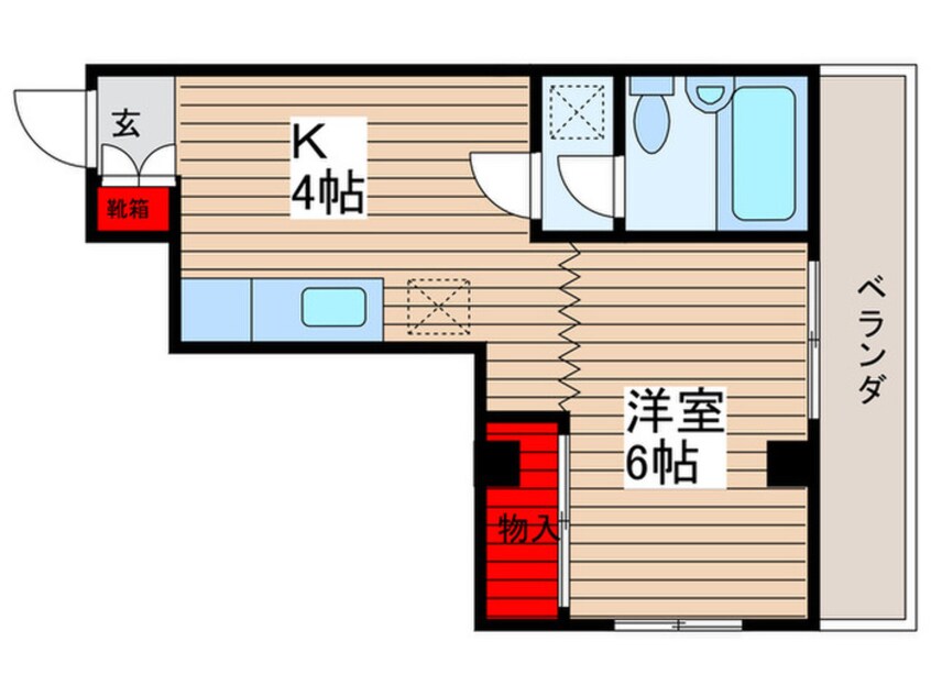 間取図 ベルウッド２