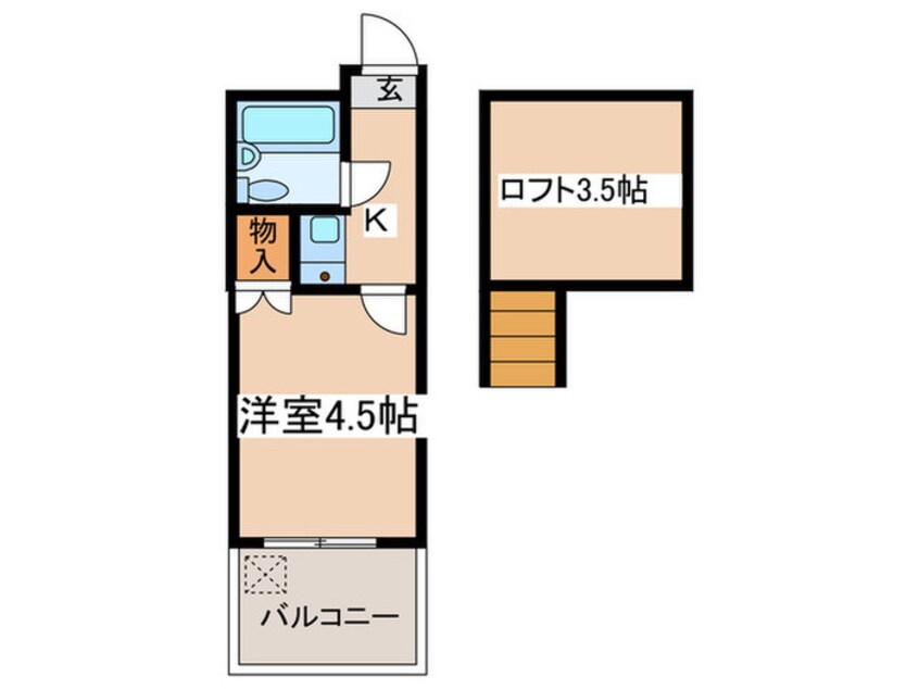 間取図 サングヒルズ西生田