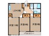 ヴィヴィットヒル 3LDKの間取り