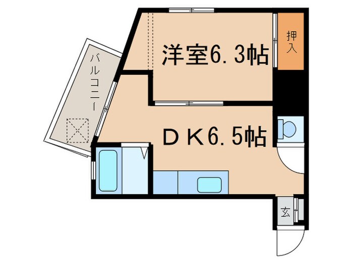 間取り図 長生マンション