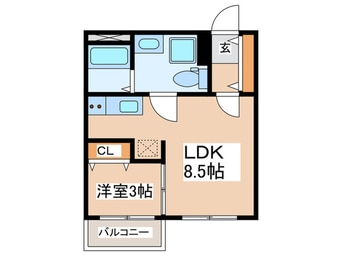 間取図 アヴェニール玉川学園