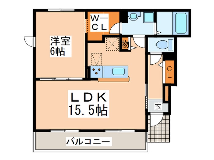 間取り図 ベル　ビオーラ