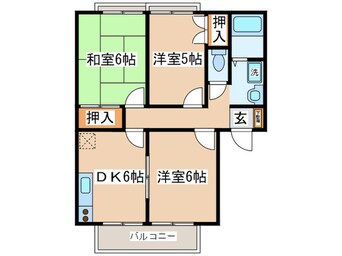 間取図 ロイヤル石川Ａ