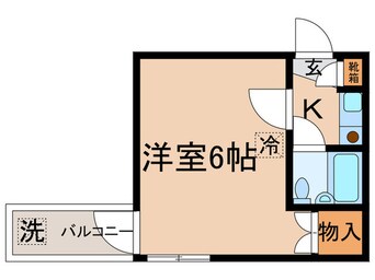 間取図 パ－ルメゾン朝日