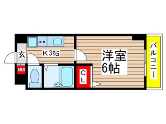 間取図 レジディア船橋４