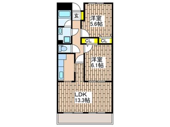 間取図 シグナス湘南