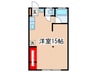 弥生荘 1Rの間取り