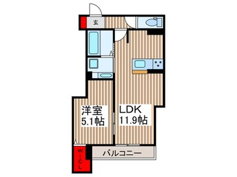 間取図 グラナーデ加賀