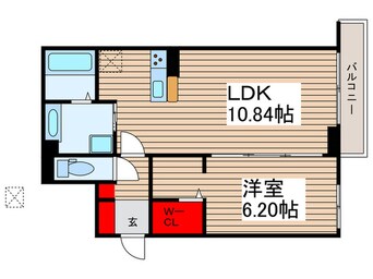 間取図 グラナーデ加賀