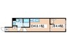 GRAN　PASEO池袋 1DKの間取り
