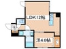 GRAN　PASEO池袋 1LDKの間取り