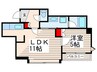 藤和ｼﾃｨﾎｰﾑｽﾞ西早稲田(1402) 1LDKの間取り