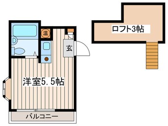 間取図 エスポア－ル三鷹