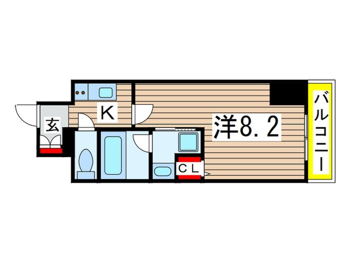 間取り図 ロイジェントパークス千葉中央