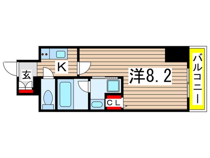 間取り図 ロイジェントパークス千葉中央