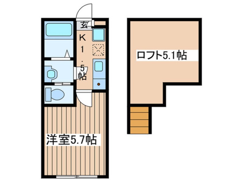 間取図 ウェルネスコート久地