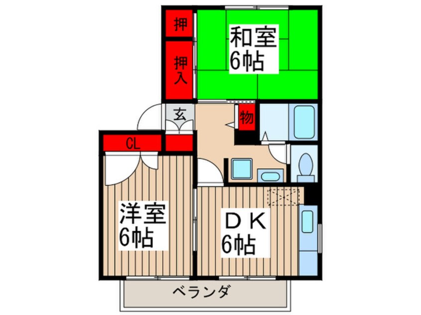 間取図 ストークハイムA