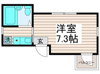 間取図 シャンテ小台