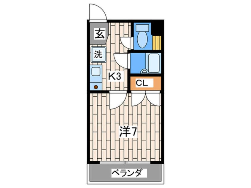 間取図 フレア吉原
