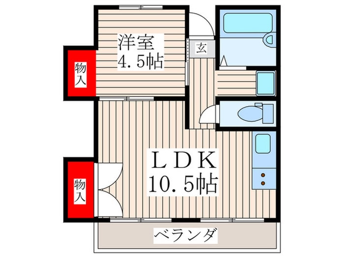 間取り図 つばめガーデン船堀