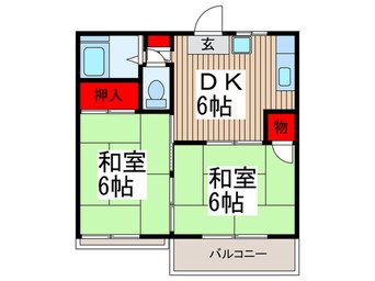 間取図 第一白梅ハイム